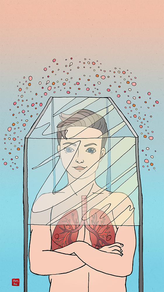 Lungs go glamping